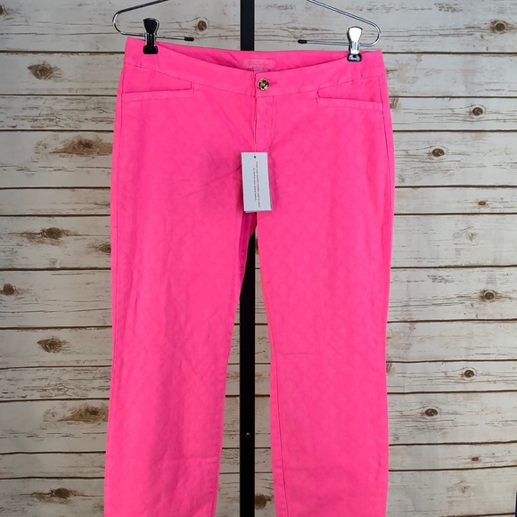 Lilly Pulitzer Textured Kelly Skinny Ankle Pant - Picture 2 of 7